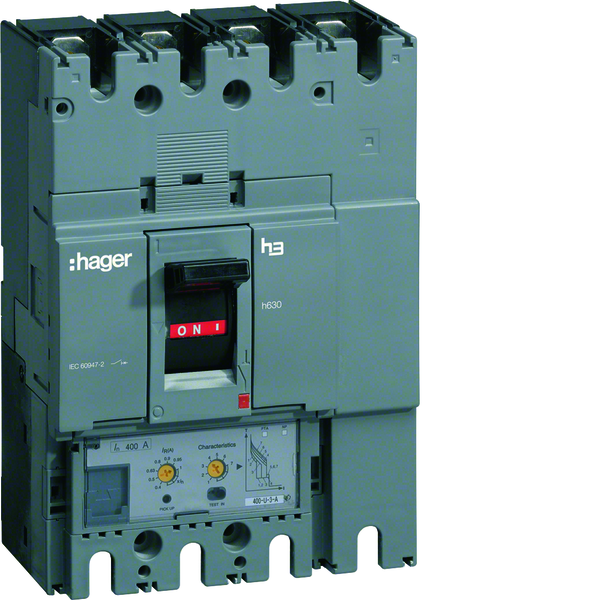 hager Kompaktikatkaisija hager hed401h 4n 50% 160/400a 70ka
