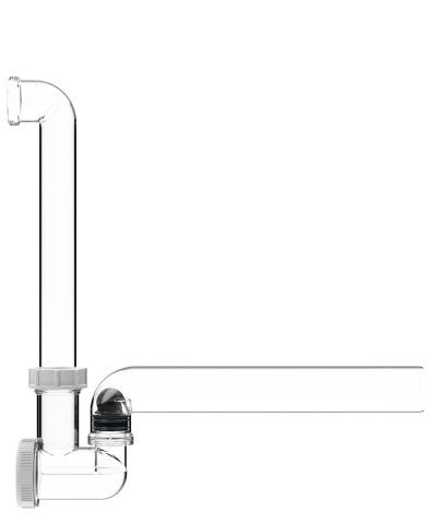 SIFONS, KONDENSĀTA HL136T 40mm x 1 1/4", 12-18mm