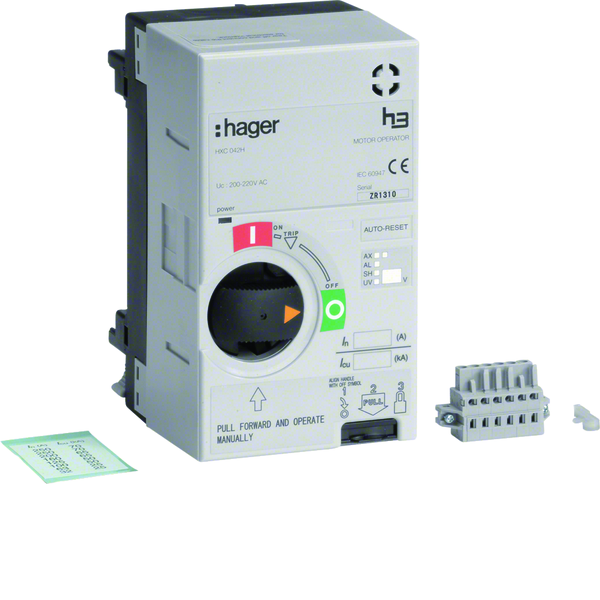 hager Moottoriohjain hager hxc042h h250 110-240vac