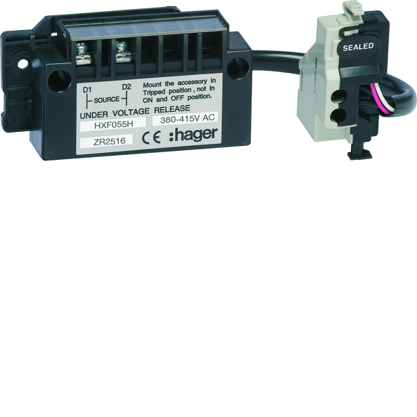hager Underspänningsutlösare h800-h1600 4p 380-415vac