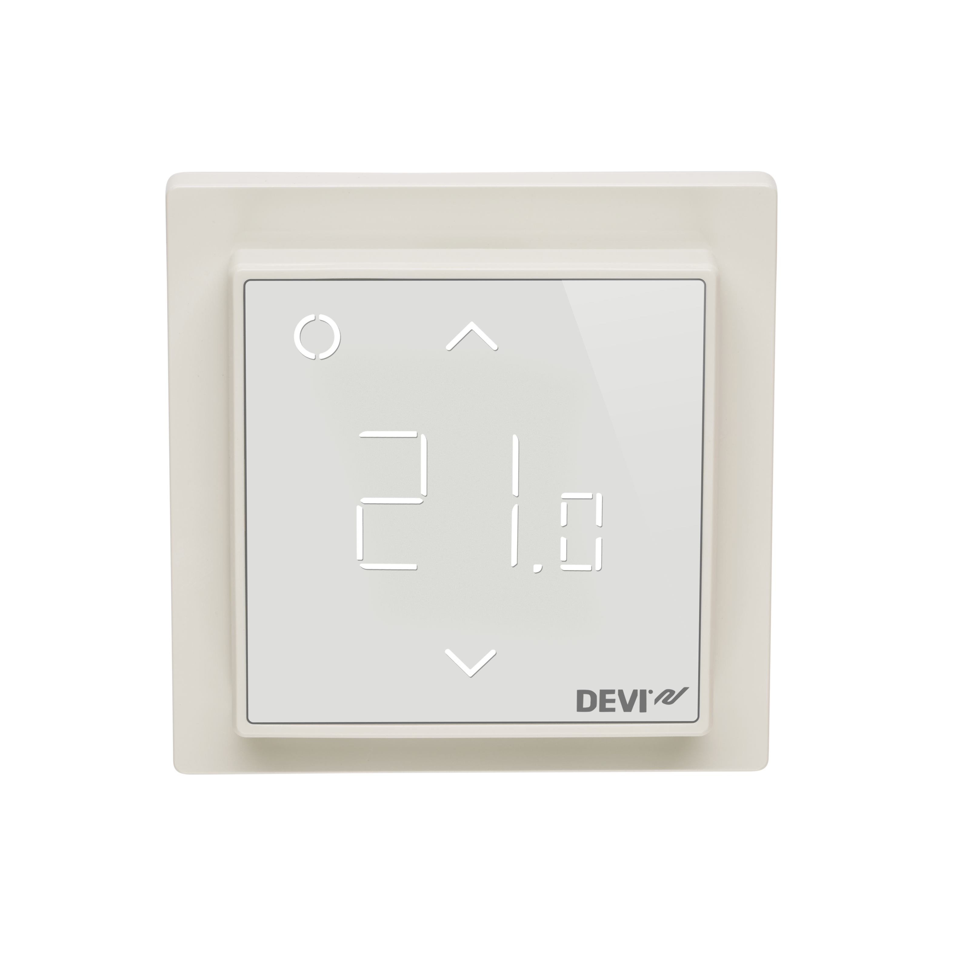 devireg Yhdistelmätermostaatti devireg smart pure white