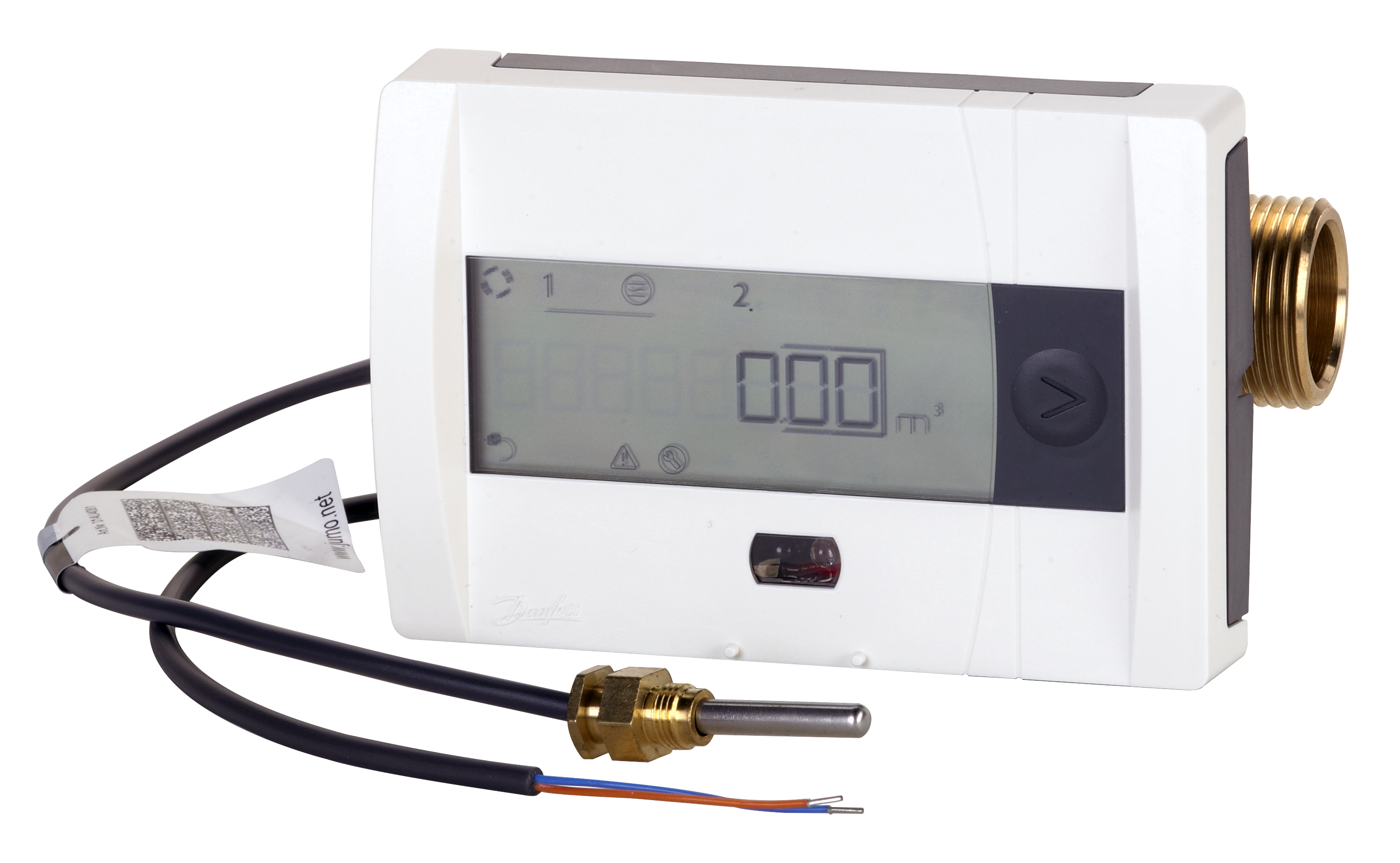 SONOSAFE10 SILTUMA SKAITĪTĀJS DN20 2,5m3/h G1 TURPGAITA MBUS