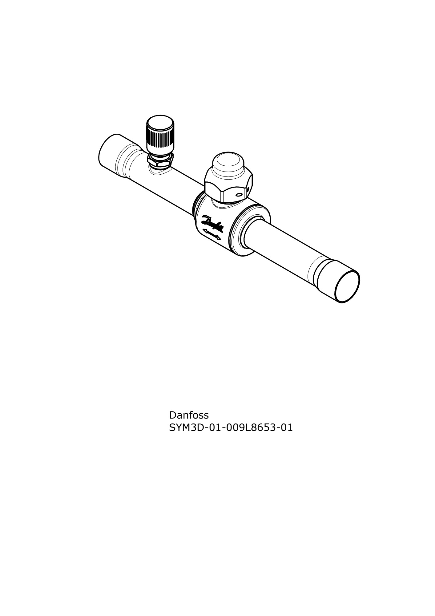 danfoss Palloventtiili danfoss gbc 16l, 50bar