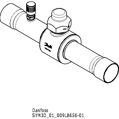 danfoss Palloventtiili danfoss gbc 28l, 50bar