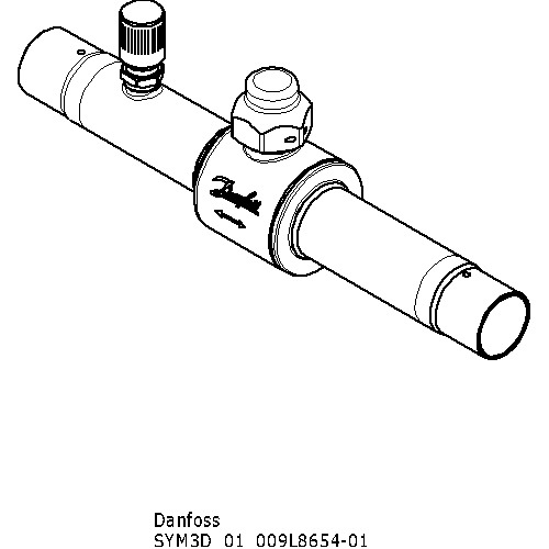 danfoss Palloventtiili danfoss gbc 18l, 50bar