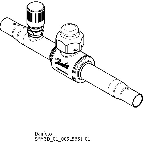 danfoss Palloventtiili danfoss gbc 10l, 50bar