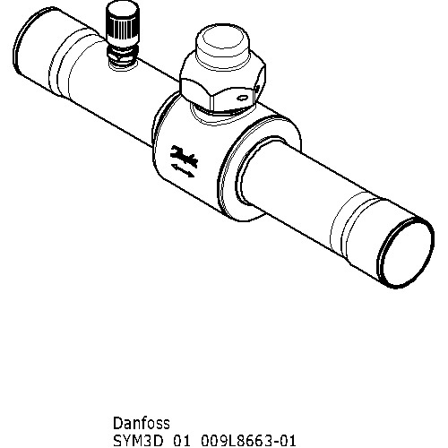 danfoss Palloventtiili danfoss gbc 28l, 50bar