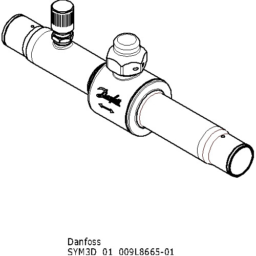 danfoss Palloventtiili danfoss gbc 18l, 50bar