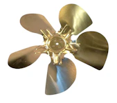 FLÄKTBLAD ALUMINIUM SUGANDE DIAMETER 200MM