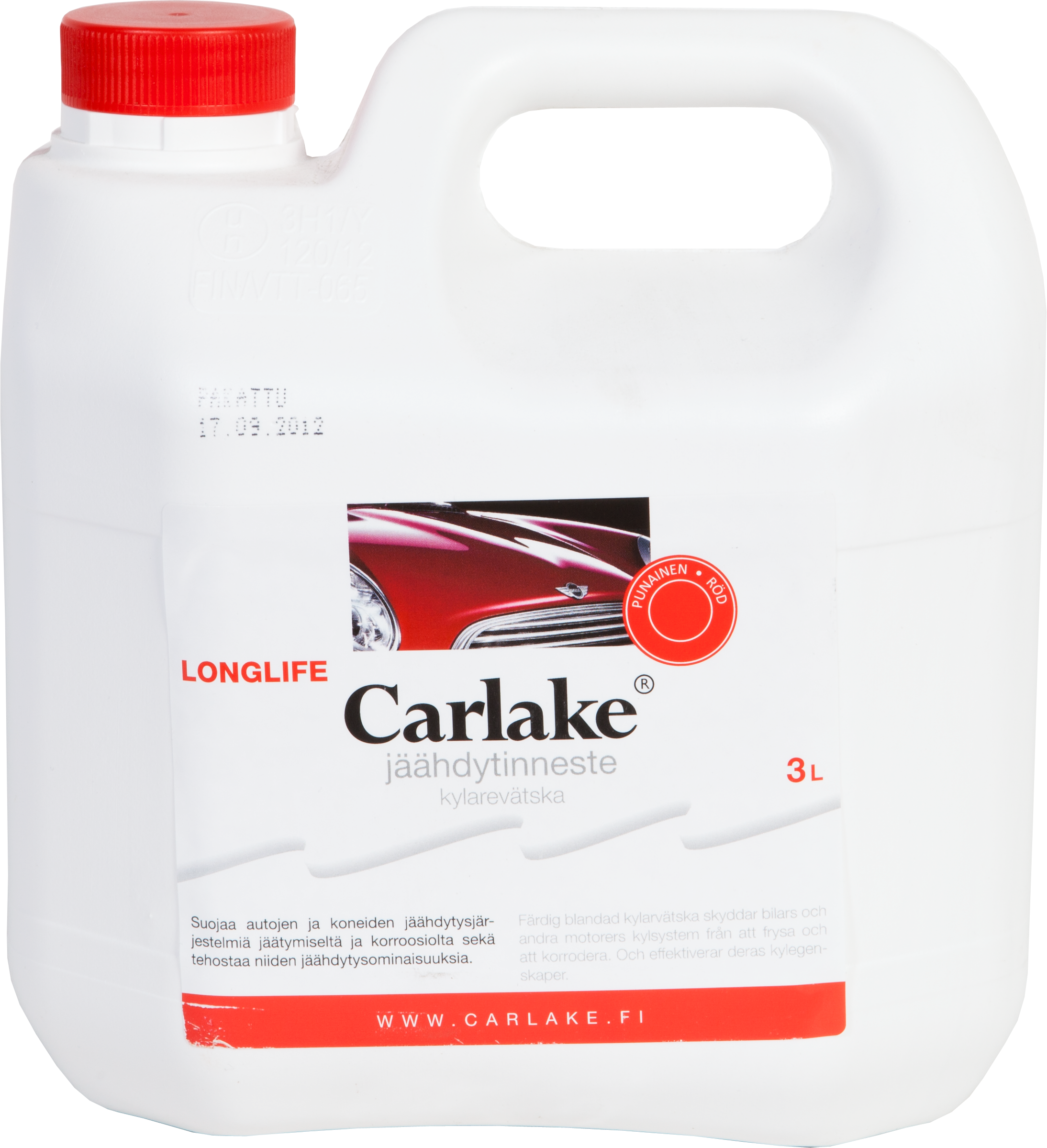 CARLAKE COOLANT RED COOLANT 3 L PUN (ME 3)