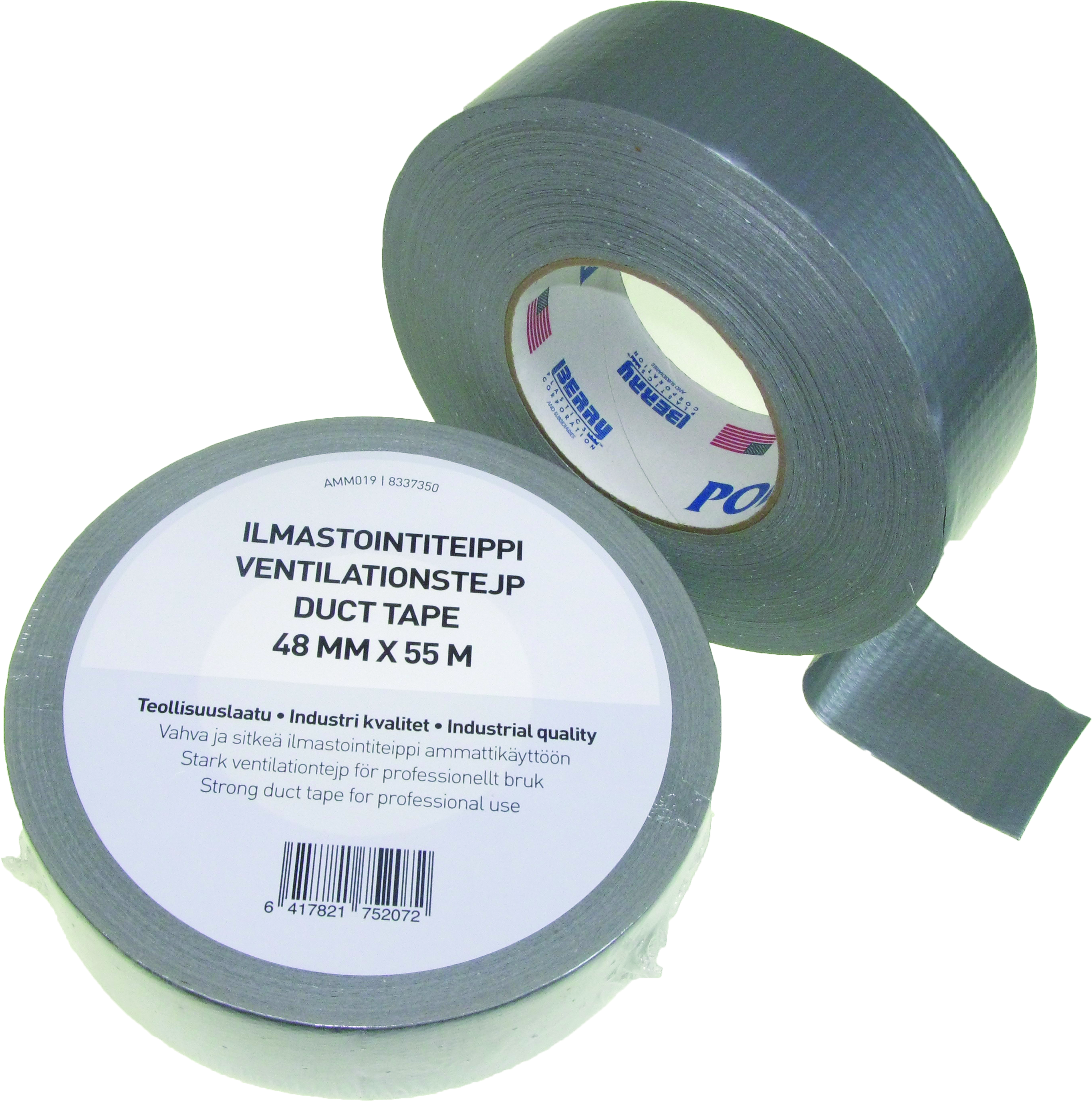 DUCT TAPE 48MMx55M GREY POLYKEN 229