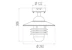 ensto Outdoor luminaire avg09gh 60w e27 gh