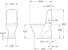 gustavsberg Toilet gustavberg 5500 nautic 3/6l