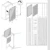 hager Internal panel steel for enclosures 500x400mm (hxw)