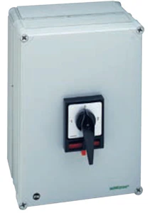 sälzer Net change-over switch h406 1-0-2 4p 63a encl. ip66