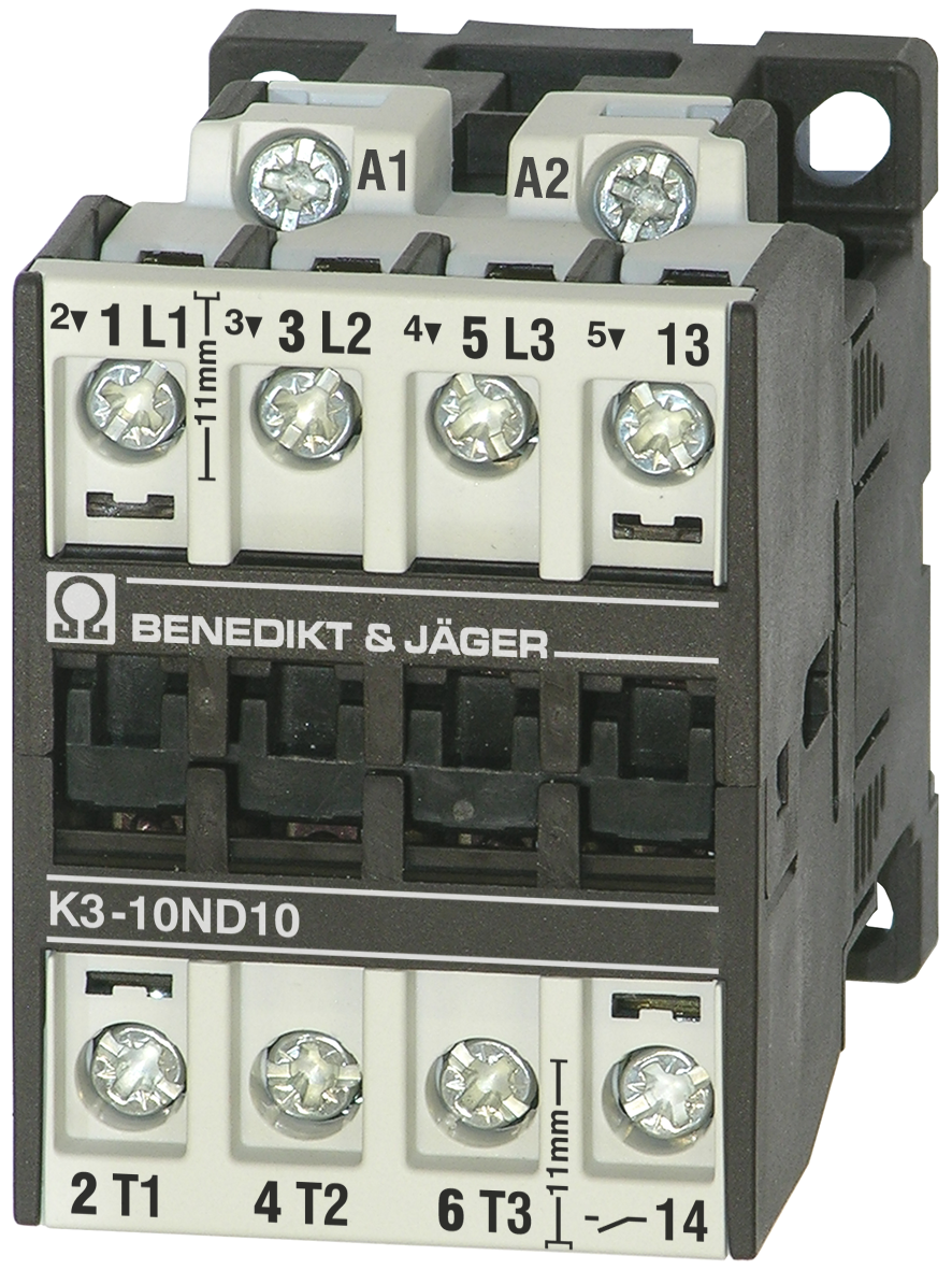 benedict Contactor k3-18nd10 7.5kw 3no 1no 230v