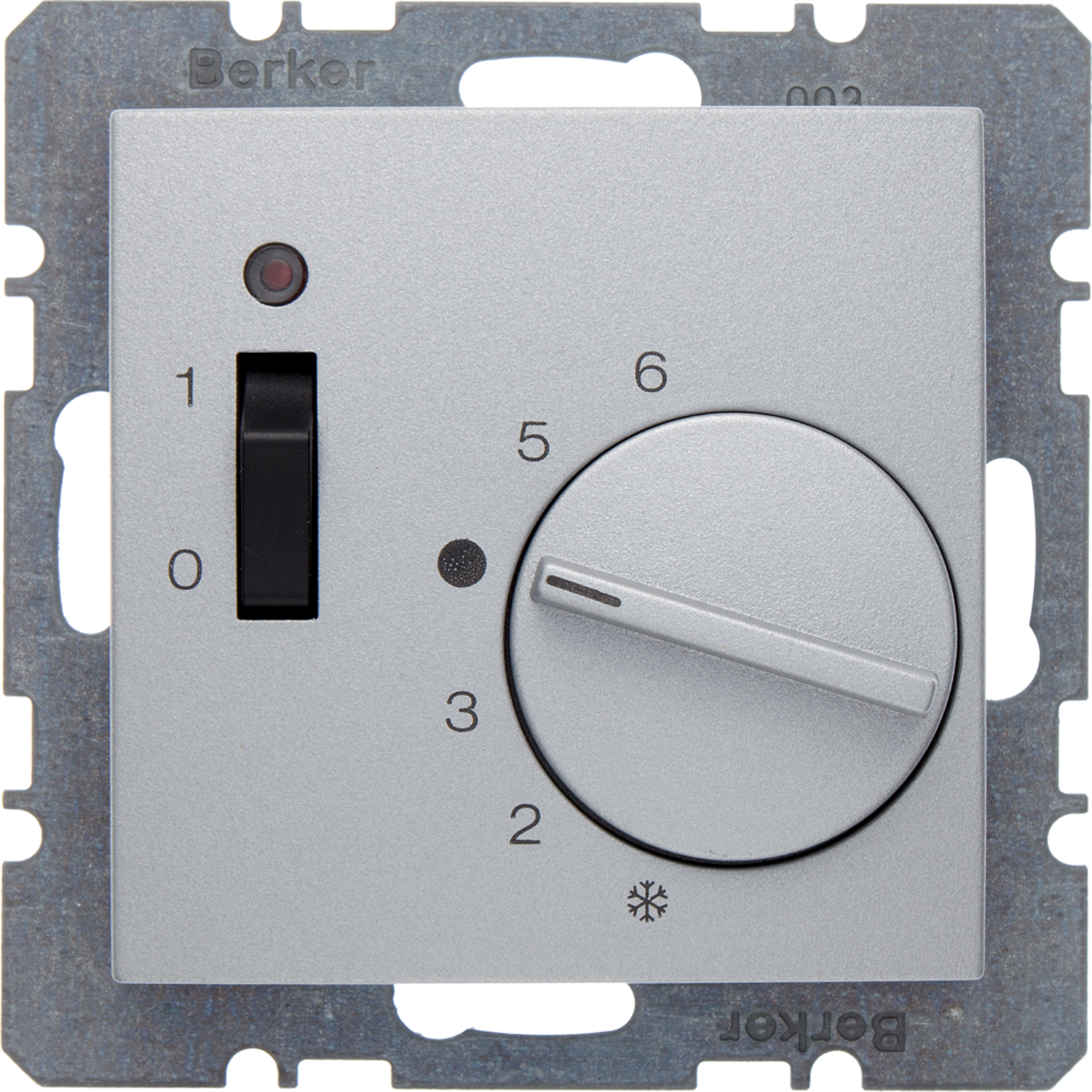 hager Huonetermostaatti hager 5/30 1a 10a kytk/mv alu