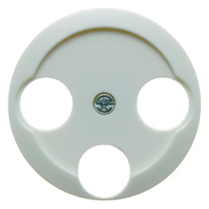 hager Antenna outlet tv+r+sat 452x01/459301 white