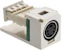 hager Av module 1f s-video white/black