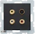 hager Uttag 3x rca/s-video s.1 antr