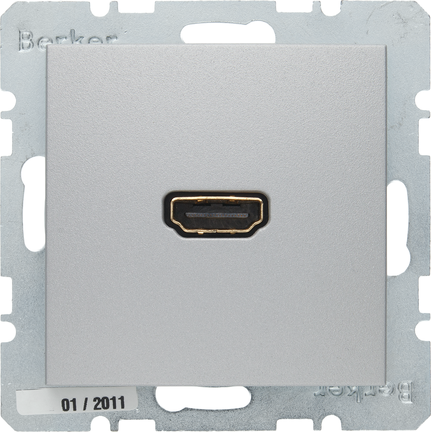 AV-RASIA HAGER HDMI V1.3 TYPEA UK ALU