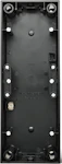 SURFACE MOUNTING BOX 3F 37mm BLACK
