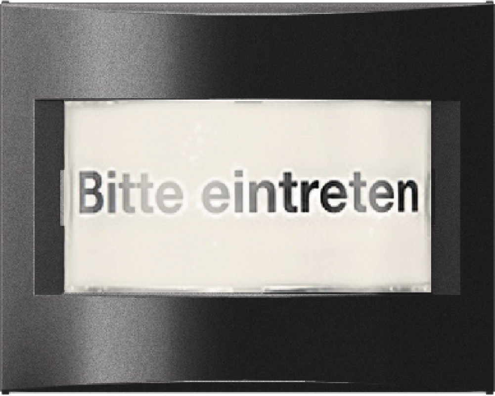 hager Centre plate f. sl 1289xx/2949 anthr.