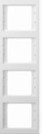 FRAME 4FOLD VERTICAL WHITE