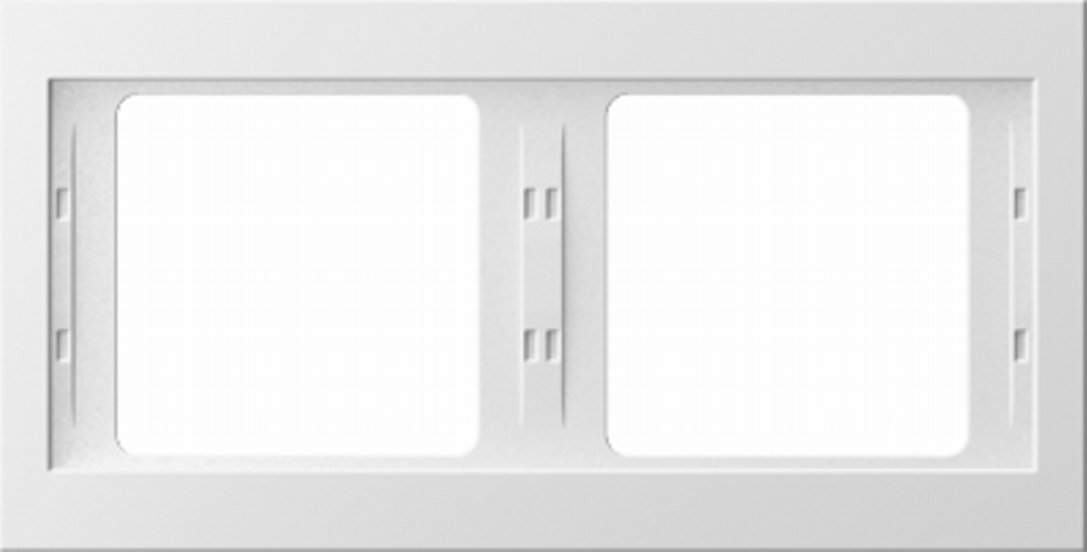 FRAME 2FOLD HORIZ. WHITE