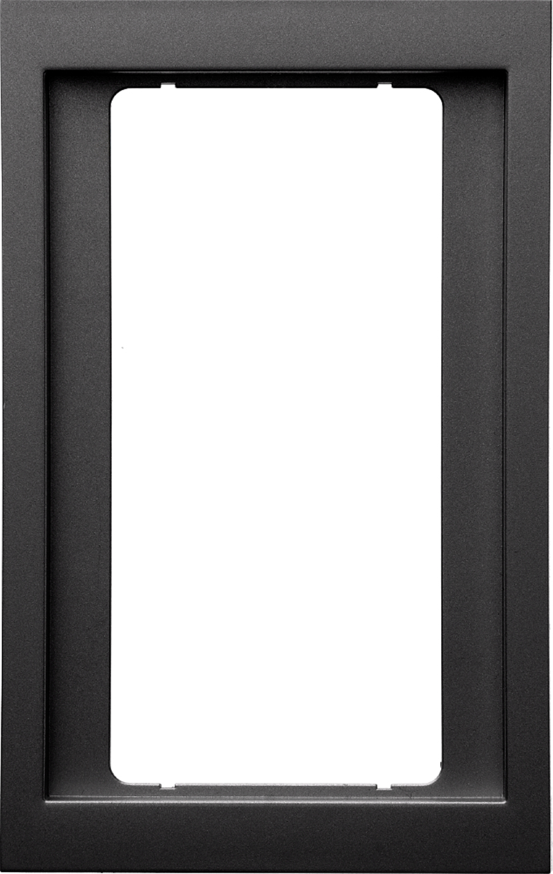 hager Frame 1fold 136mm anthr.