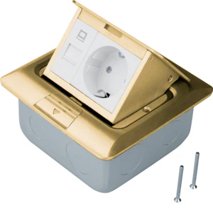 hager Lattiarasia electraplan ve-ee lara1n fe/pr 1xpr+1xrj45 cat6
