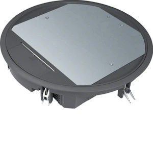hager Floor box pa d= 306 black