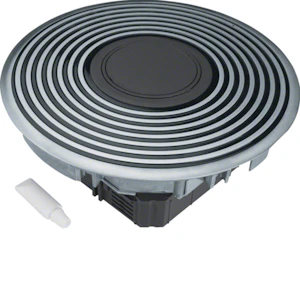 hager Floor box al d= 306 ip66 pa hb black gro