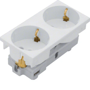 hager Kanaluttag esr220 2s/16a/ip2xc qc 4m vit