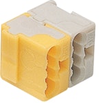 BUS CONNECTOR KNX TG025 YLW/WHITE 2X4 Ø0.6-0.8MM