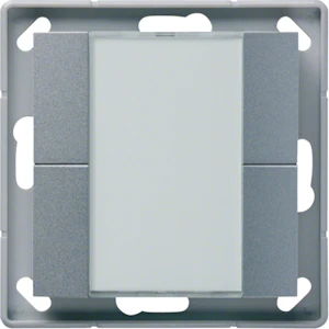 hager Radio tryckknapp knx wyt346f 4-kan silver