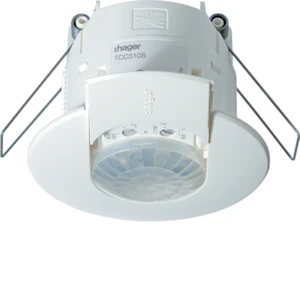 hager Presence indicator knx tcc510s 360 1ch ip41 white