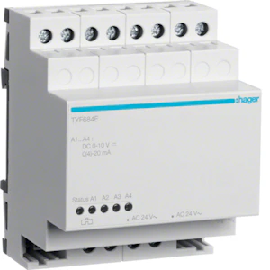 hager Lähtöyksikkö knx hager tyf684e laaj. 4k tyf684 din