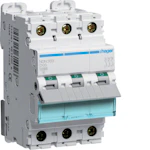 MINIATYRE CIRCUIT BREAKER NDN303 3X3A CURVE D 10KA