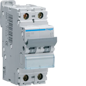 hager Automatsäkring nrn232 2x32a kurv c 20ka