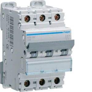 hager Automatsäkring nrn332 3x32a kurv c 20ka