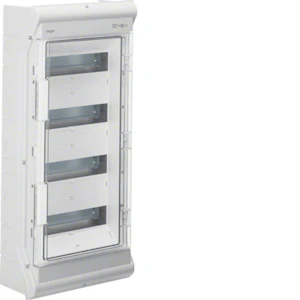 hager Module cover surface ve412pn 4x12mod ip65 pc-uv