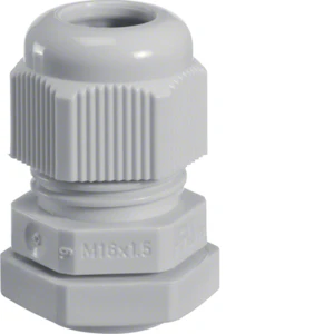 hager Bussning screw vz016m m16 ip65 l.gray