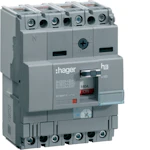 EFFEKTBRYTARE X160 4POL 40KA 160A