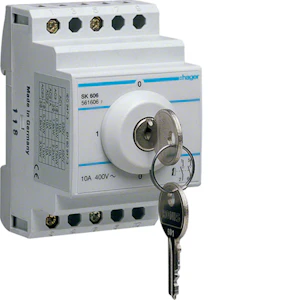 hager Manöverbrytare sk606 2-pol 10a 0-1 din