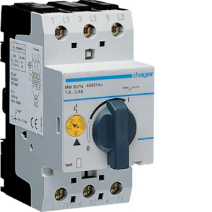hager Motor circuit-breaker mm507n 1.6 - 2.5 a