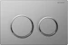 geberit Actuator plate geberit kappa21 mattchrome/chrome