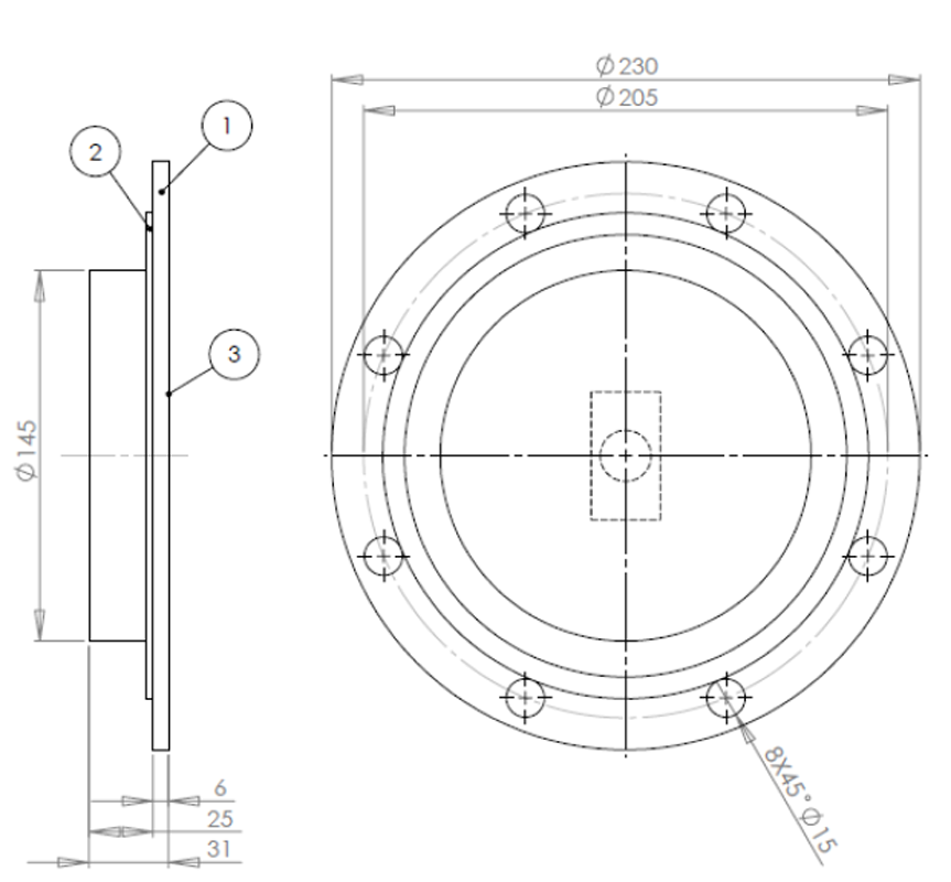 temet Slussanordning temet fb033 is-1/160p