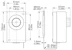 danfoss Termostaatti kapillaar danfoss ut72 -30...+30 1,5m 060h1103