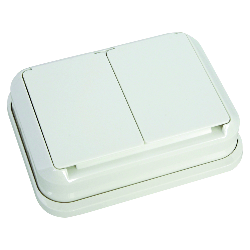 abb Stickontakt med jord 2-vägs ip44 302eugp